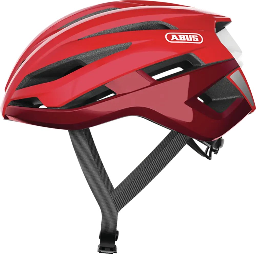 Abus StormChaser Ace Race Fietshelm Donkerrood