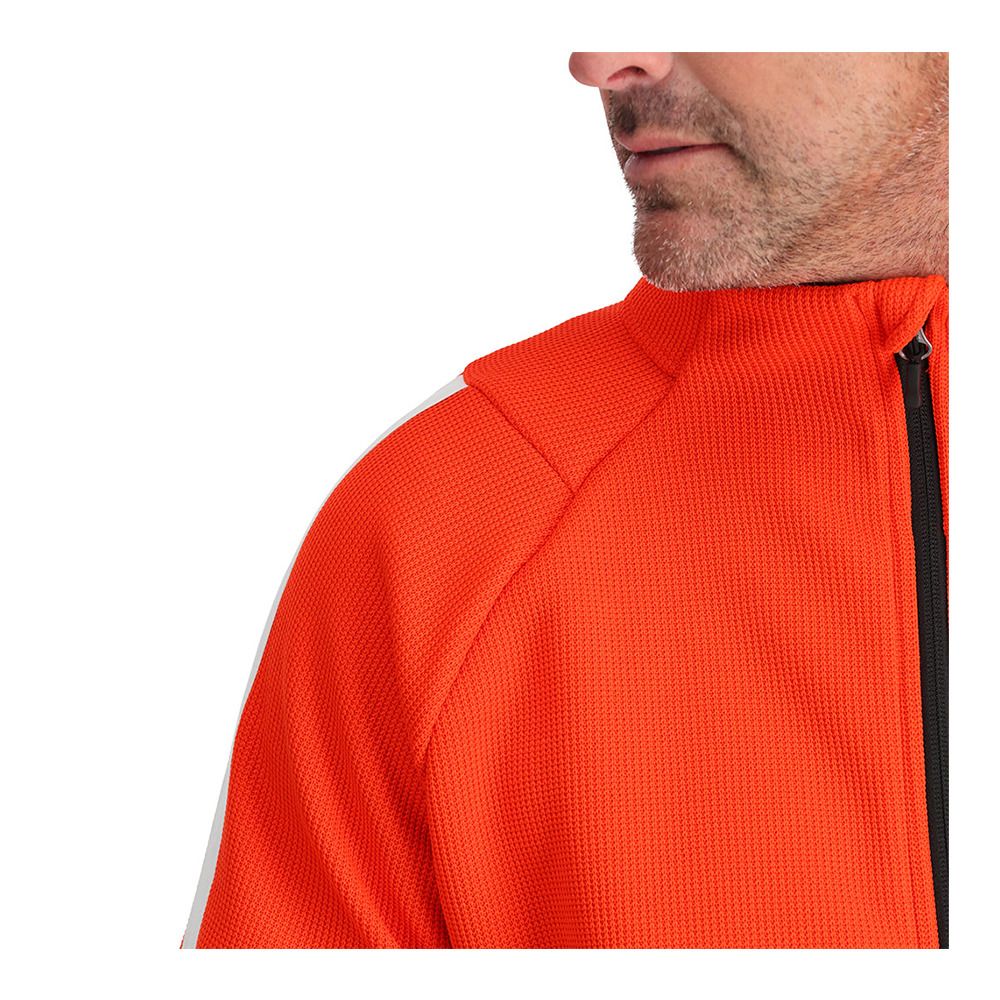 Spyder WENGEN BANDIT - Polaire Homme twisted orange