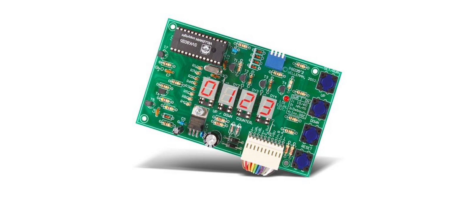 Bausatz WST8035 Vor-/RückwärtszählerMultifunktionaler Vor-/Rückwärtszähler