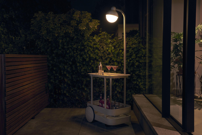 Fatboy Jolly trolley incl LED lamp Light Grey