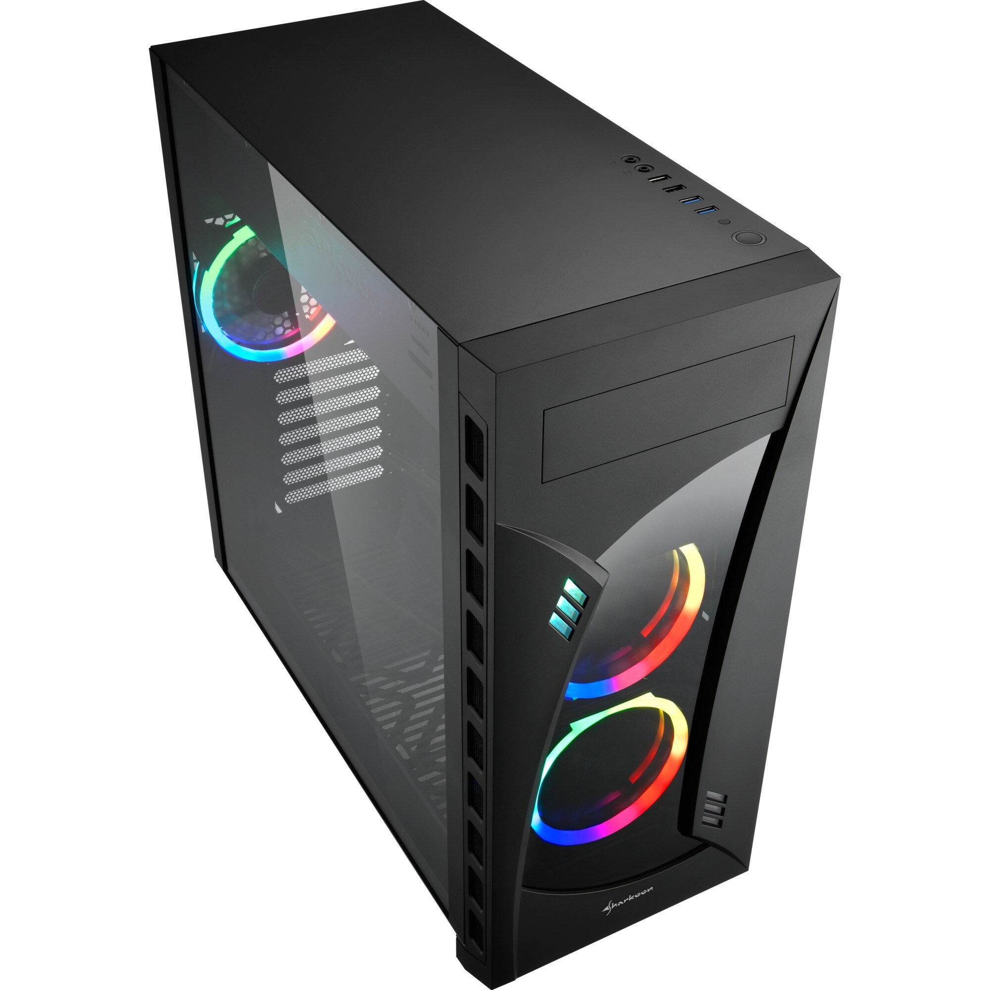 Sharkoon Tower-Gehäuse NIGHT SHARK RGB