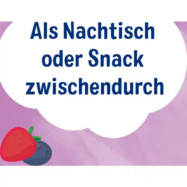 Bio Apfel, Erdbeere & Heidelbeere