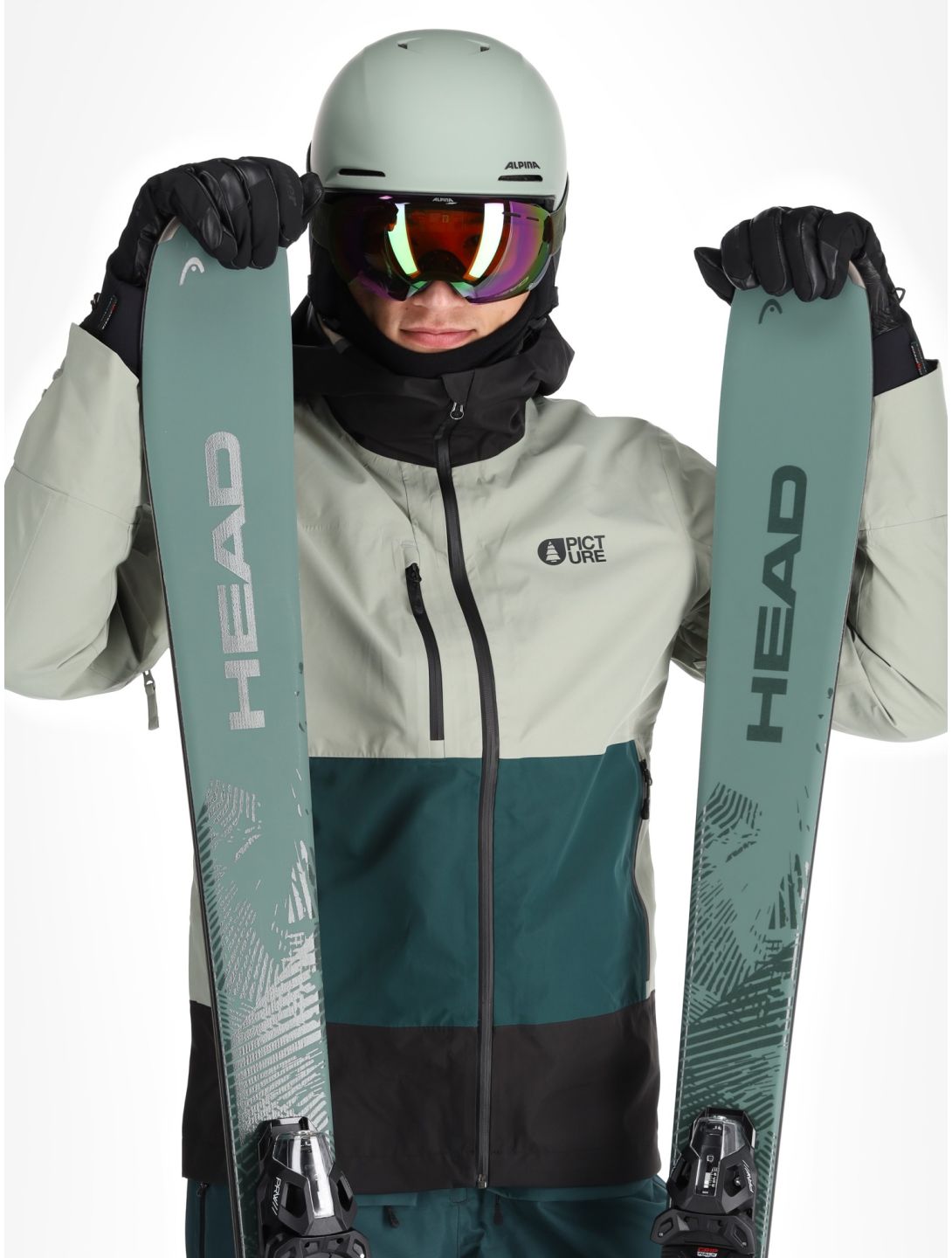 Broader 3L hardshell ski-jas heren