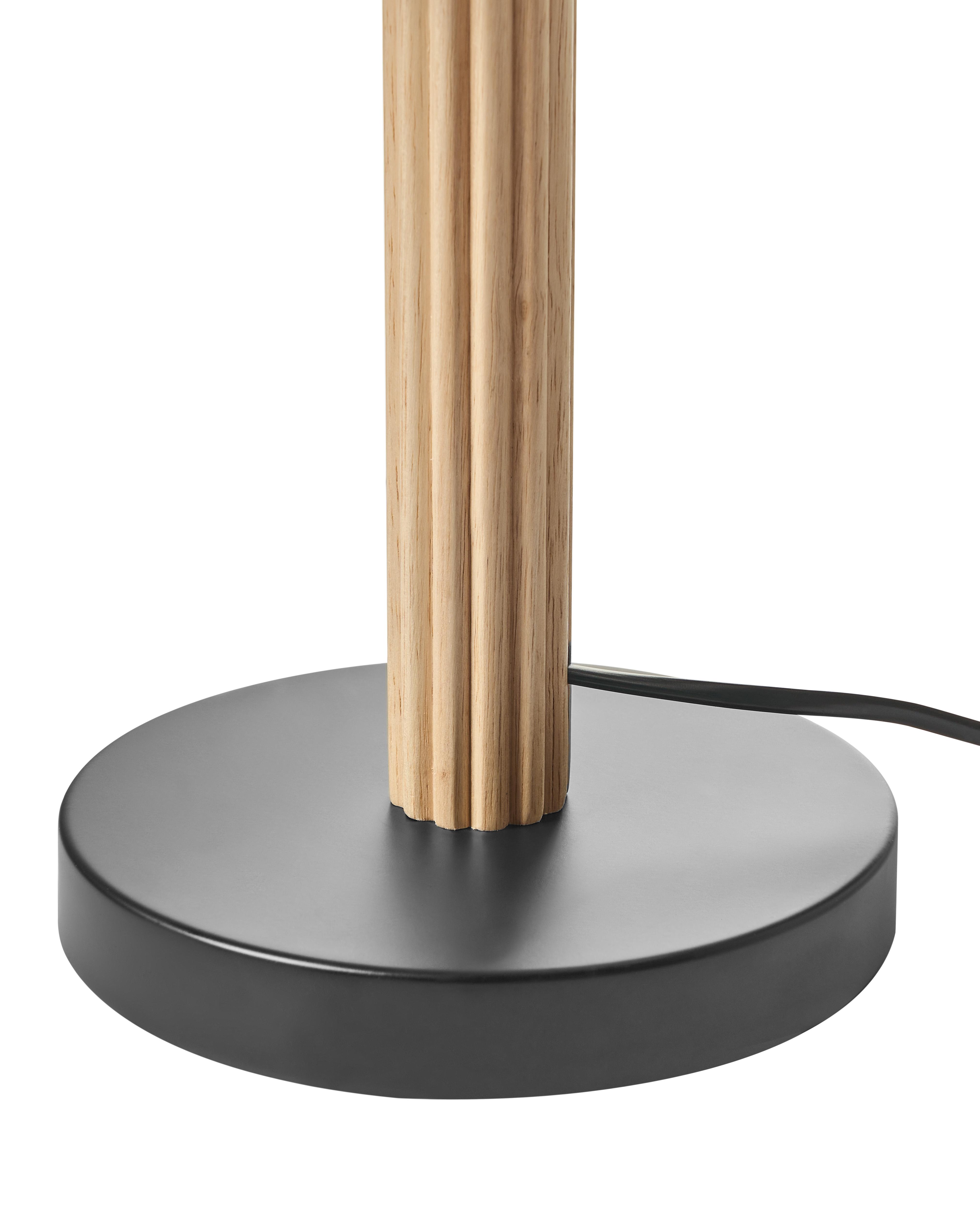 Tafellamp BELESSA Linnen Lichtbeige