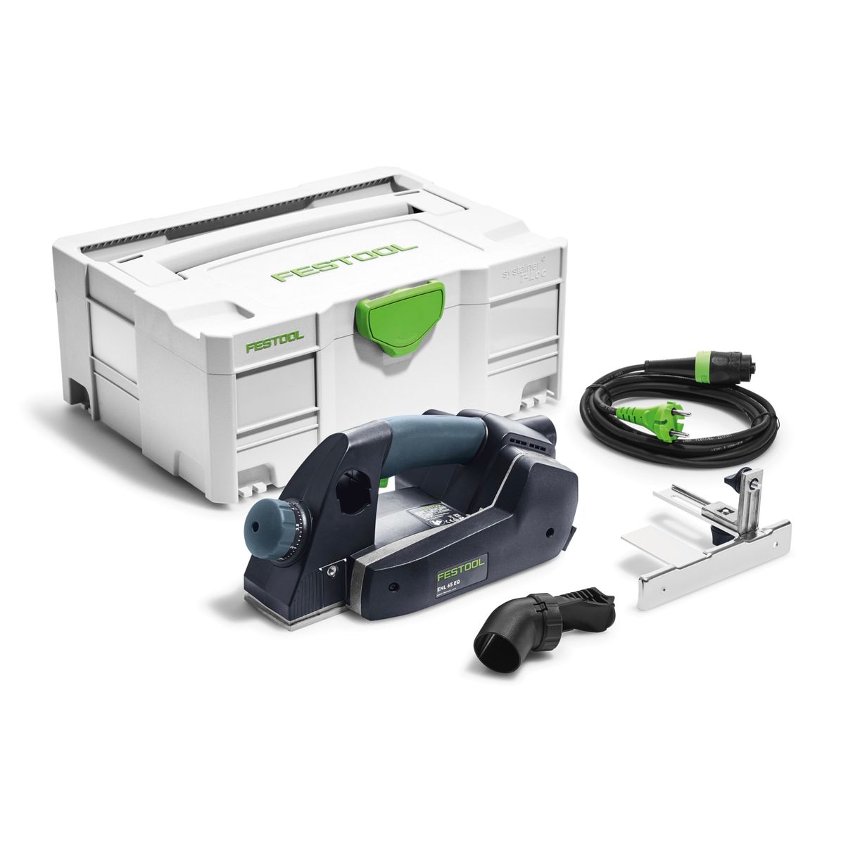 Festool EHL 65 EQ-Plus eenhandsschaafmachine 720 W 65 mm schaafbreedte + systainer ( 576601 )