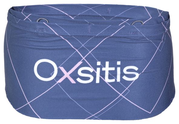 Ceinture de Trail Unisexe Oxsitis Slimbelt Gravity Bleu/Rose