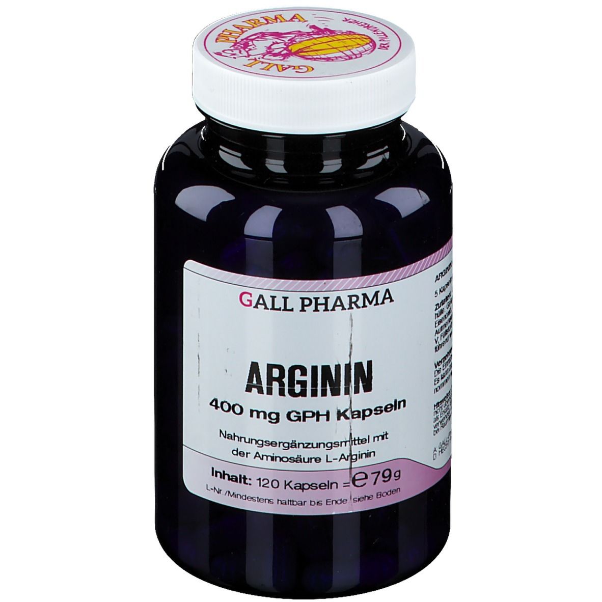GALL PHARMA Arginin 400mg Gph Kapseln