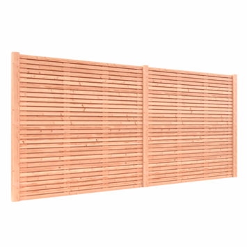 Schutting startpakket Andalusië Douglas hout 180 x 380 cm