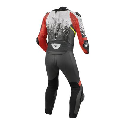 Combinaison Rev it QUANTUM 2 - Blanc / Rouge