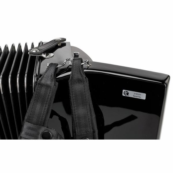 Hohner Bravo II 48 Black silent key