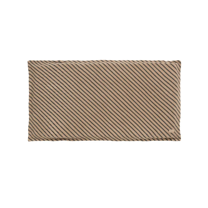 Nobodinoz - Landscape Bodenmatte, 60 x 120 x 4 cm, gestreift sesame