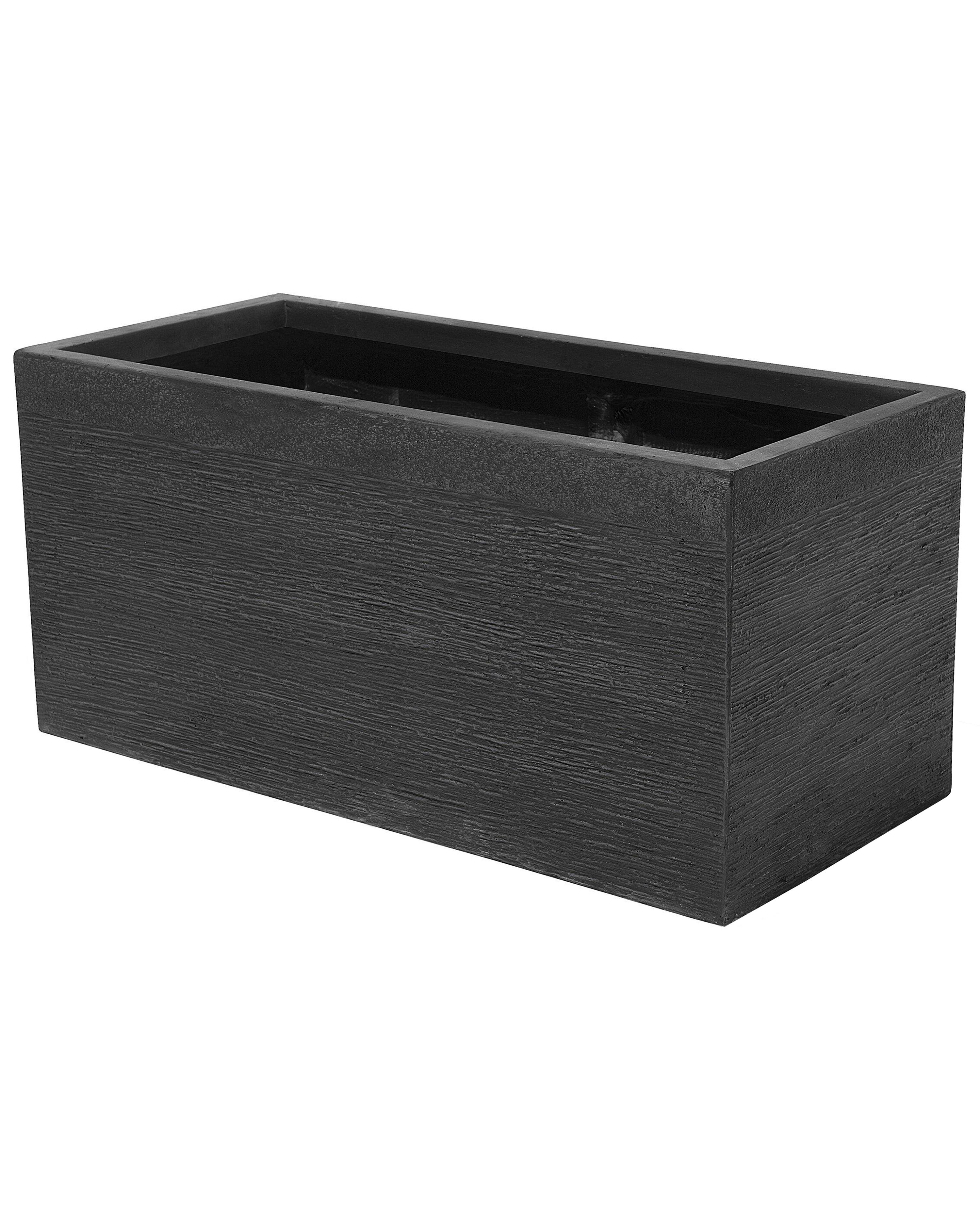 Bloempot MYRA 80 cm Zwart