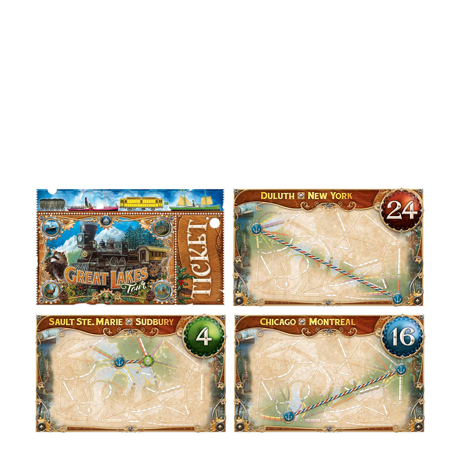 Days of Wonder DOW 720526 Rails & Sails
