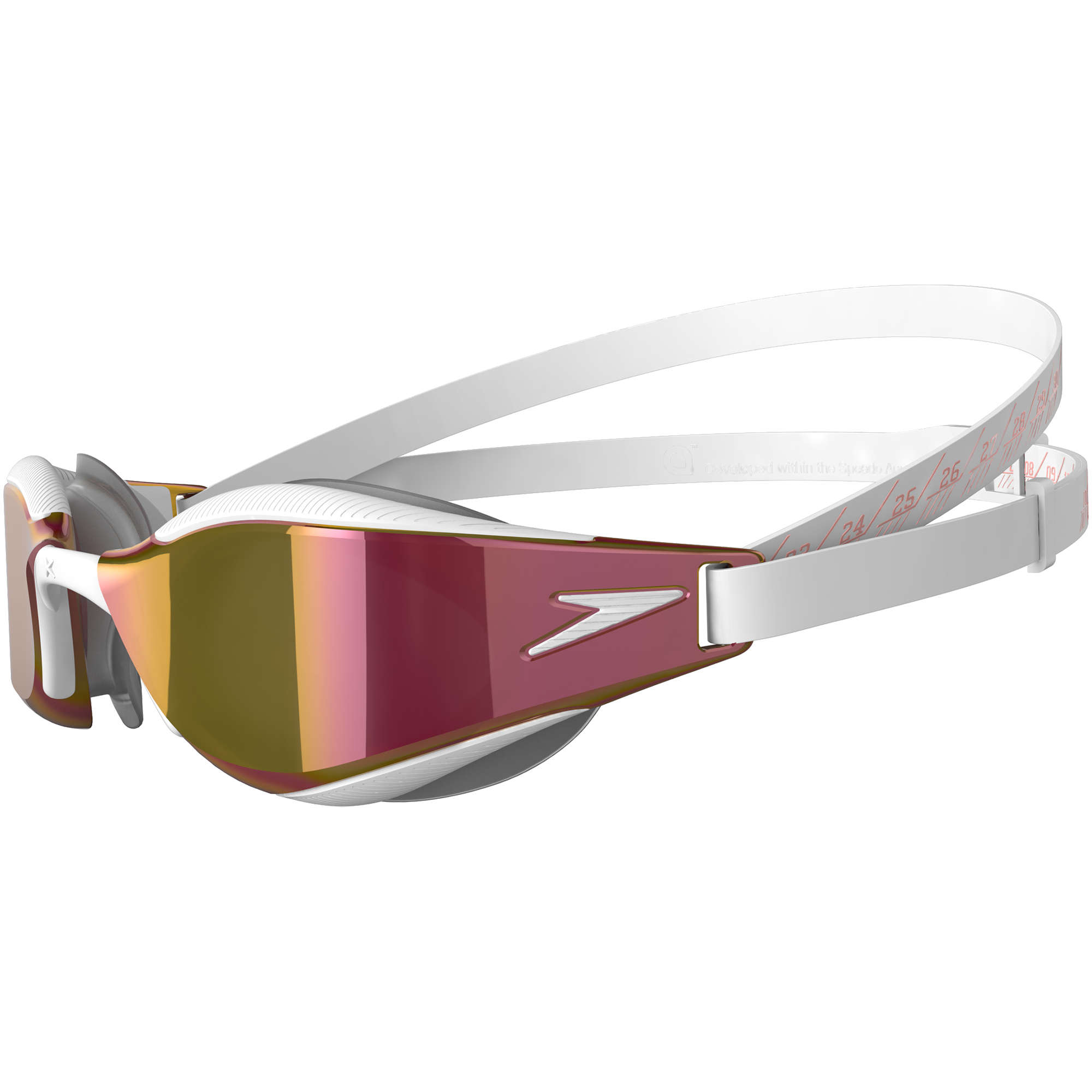 Speedo Fastskin Hyper Elite Schwimmbrille weiß