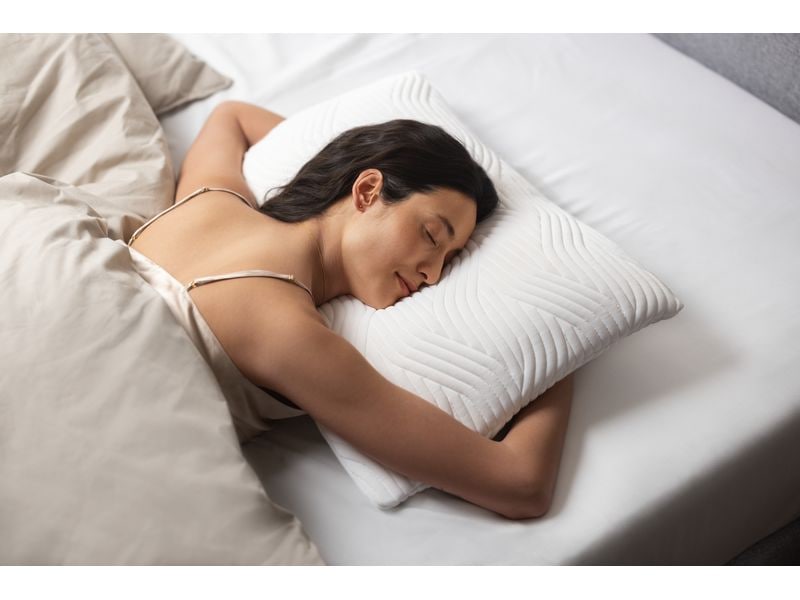 Tempur Klassisches Kopfkissen Comfort Medium 50 x 70 cm Comfort-Schlafkissen