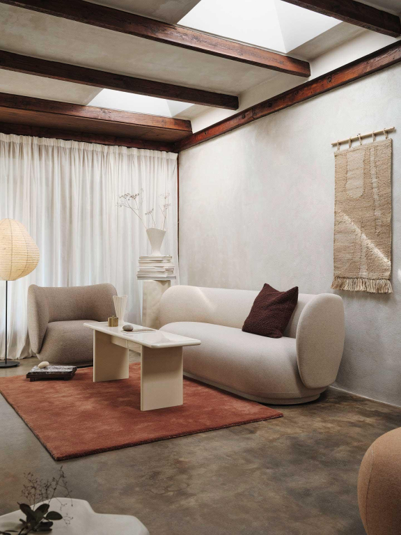 Ferm Living Harvest wandkleed 50x100 naturel