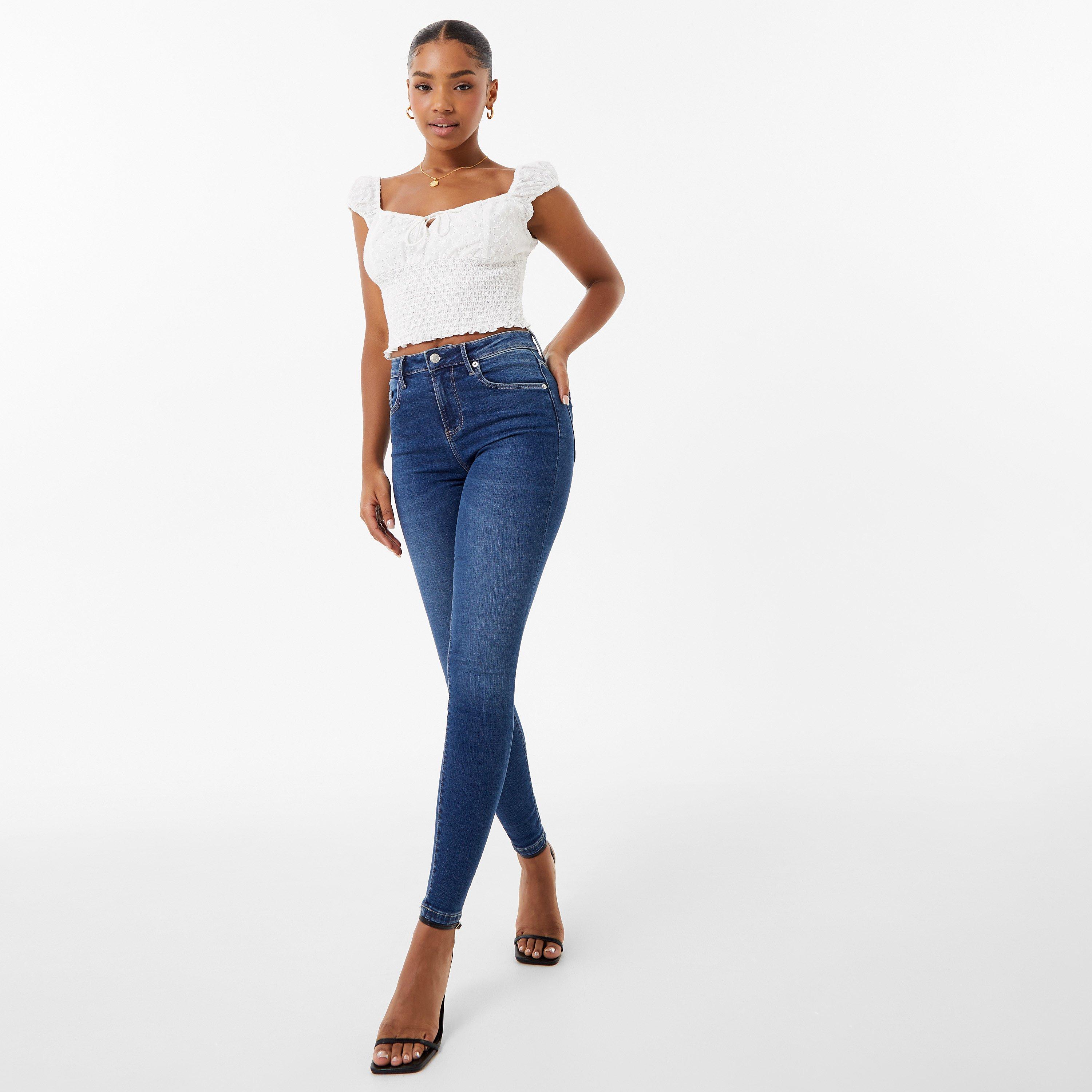 Jack Wills JW Broderie Prairie Top