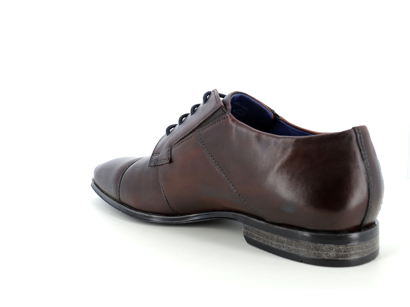 Bugatti-315 93106 4000 MORINO ECO Cuir Marron Foncé