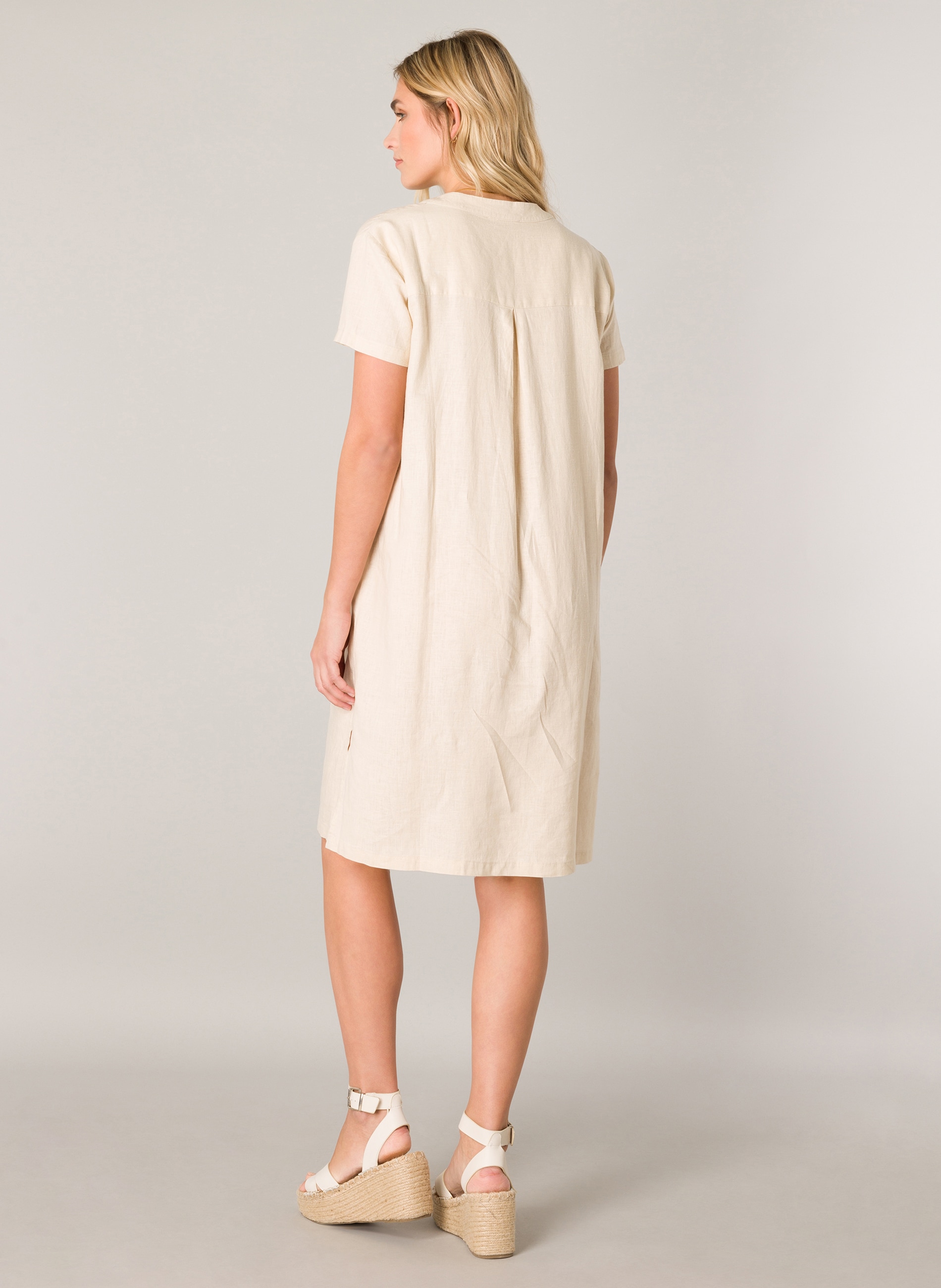 Base Level Tunikakleid »Yacin« Sommerkleid mit Leinen
