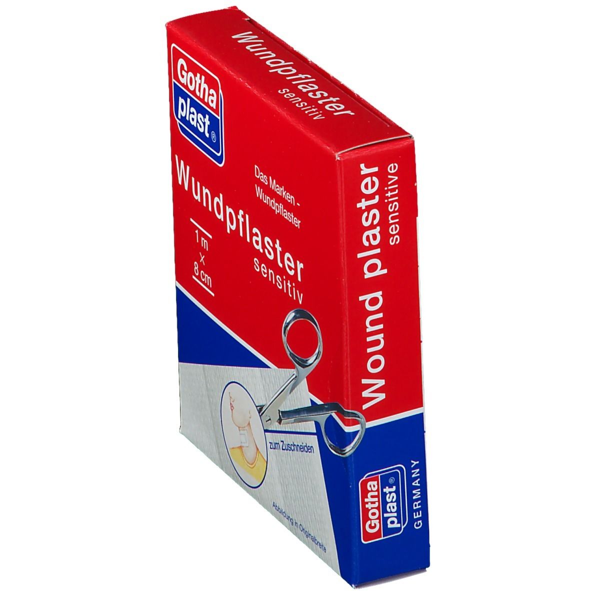 Gothaplast® Comfort und Sensitiv (hypoallergen) Pflaster 1 m x 8 cm