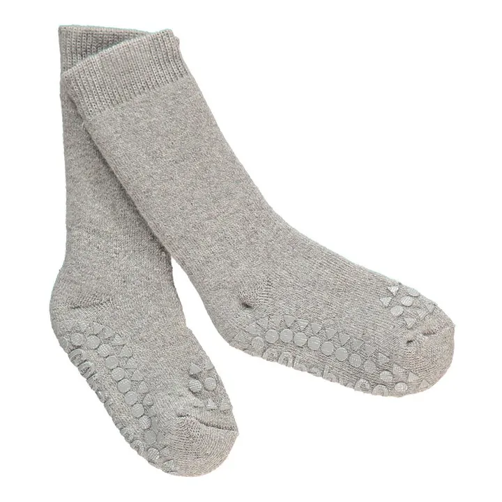 GOBABYGO Chaussettes Anti-Dérapantes | Gris