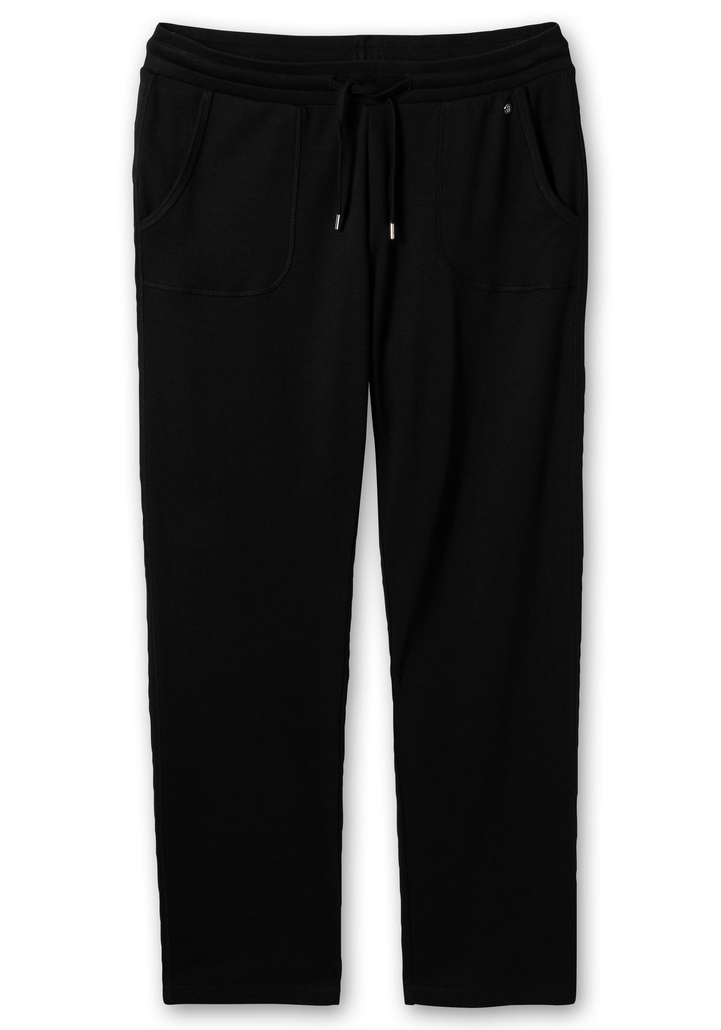 Relaxhose in gerader Form, aus Interlock