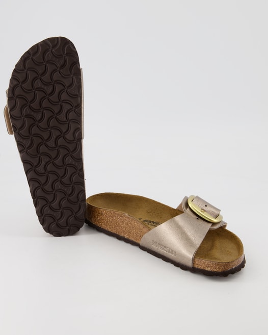 Birkenstock Madrid Big Buckle Pantoletten in Bronze