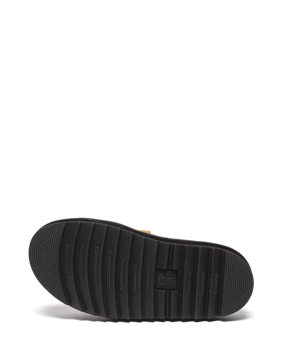 DR. MARTENS<br>Chinelo Rain em Camurça Bege