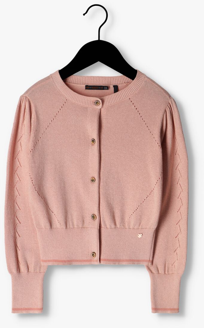 NONO roze nono vest alia knitted cardigan