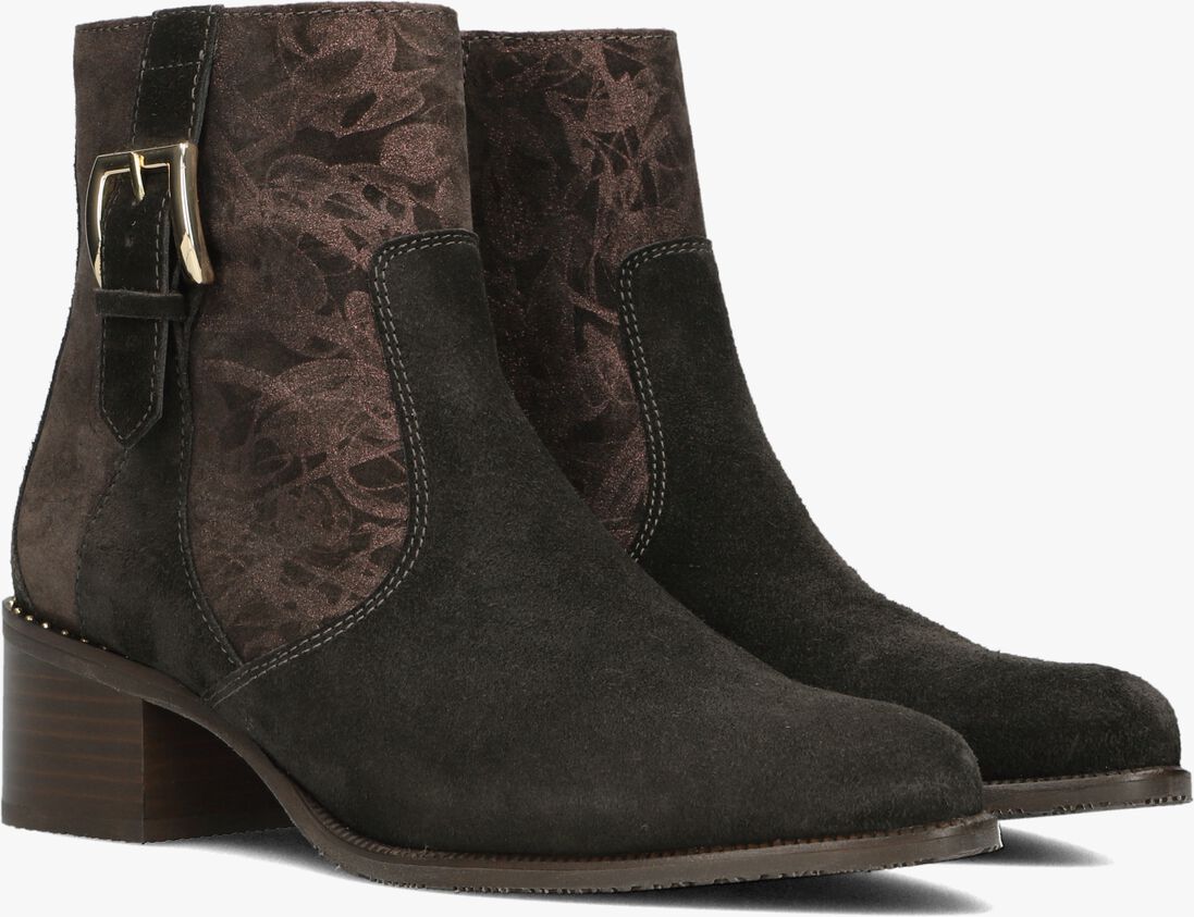 bruine floris van bommel enkellaarsjes sfw-50065 evi