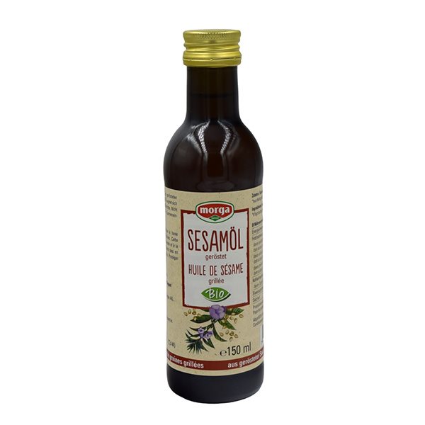 MORGA Sesamöl geröstet<br>1.5 dl, Flasche, Bio