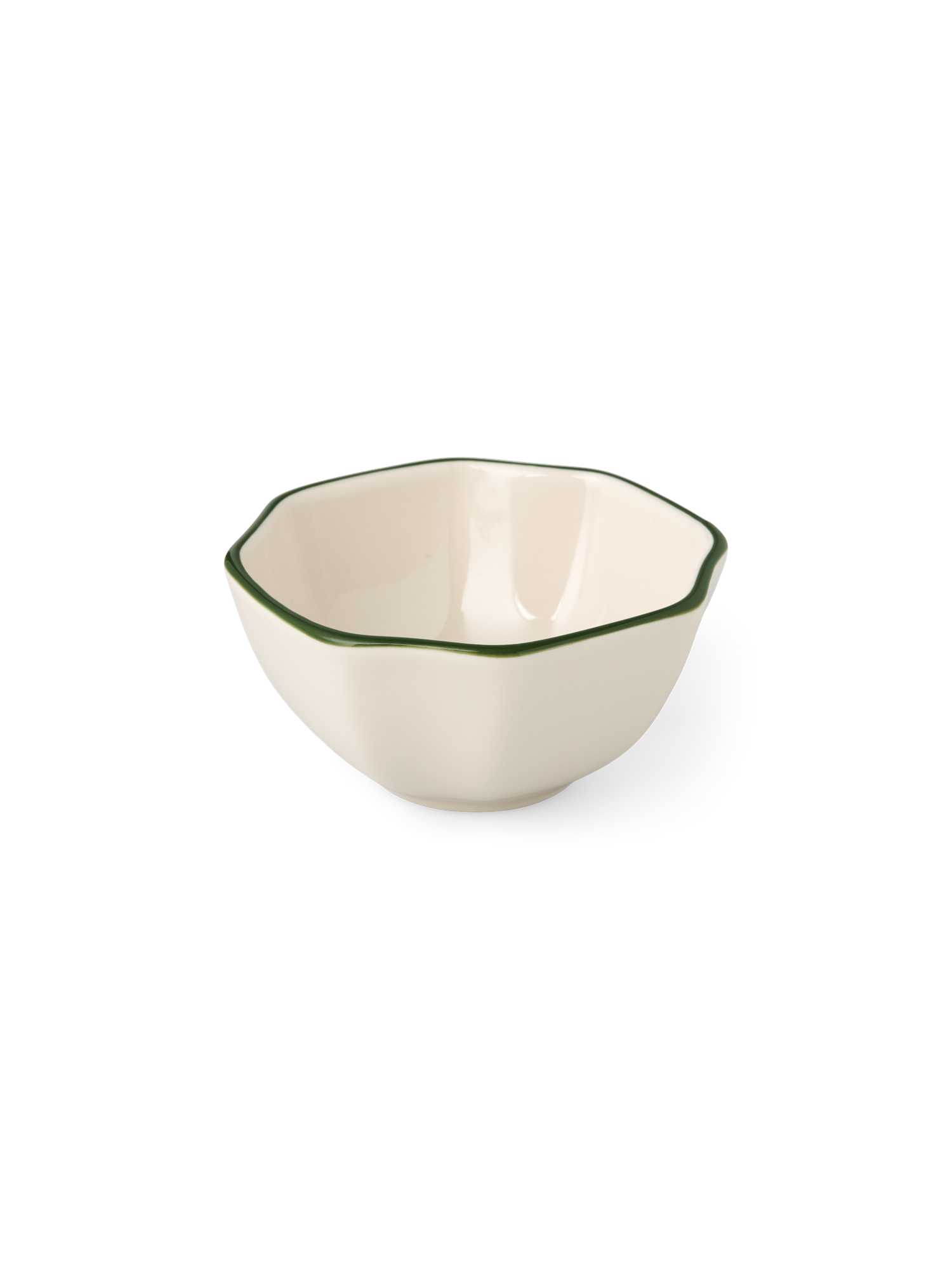 Skål | Stentøj. Ø9,5 cm. | Forest Green