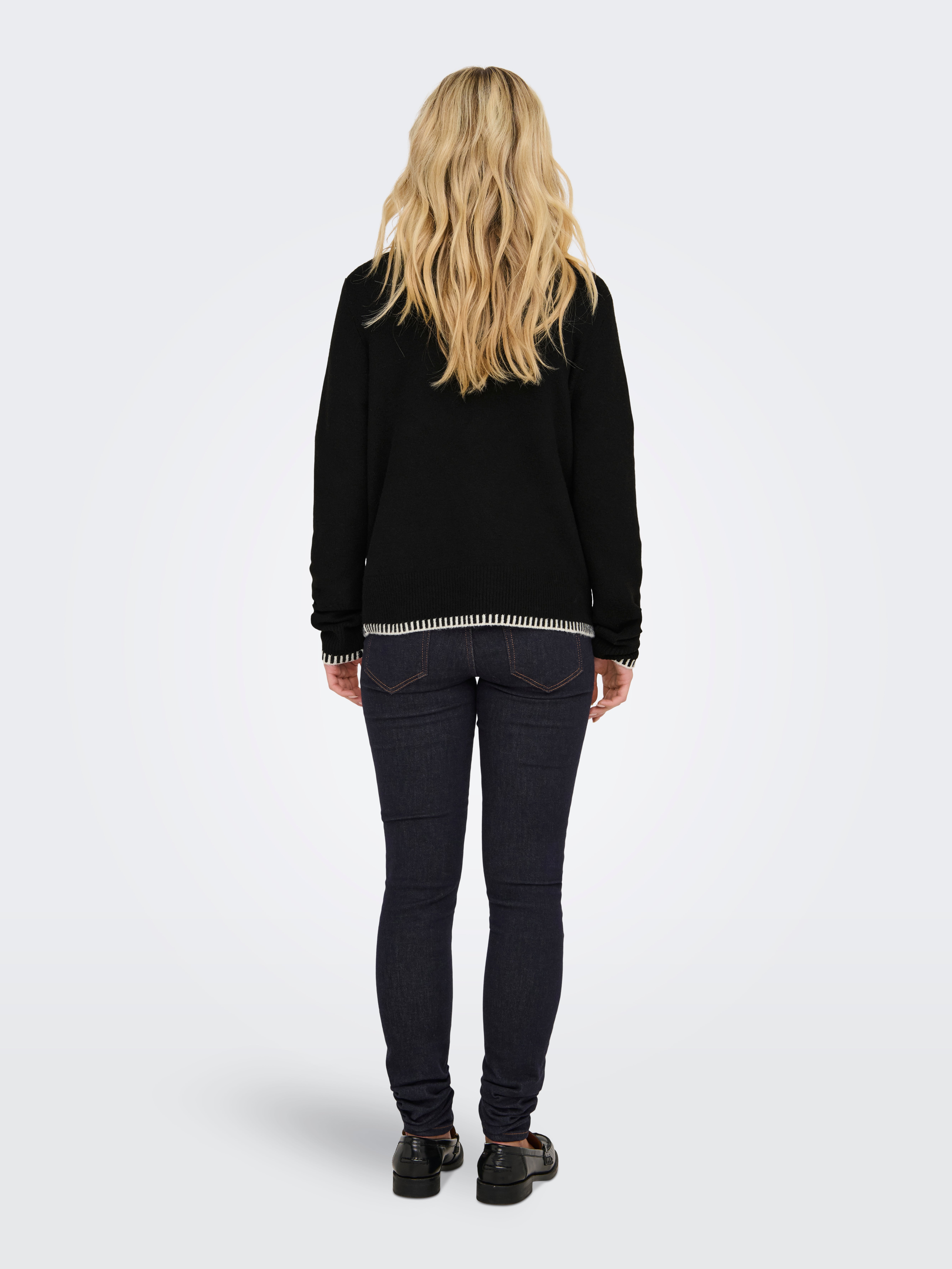 JDYSAGE Strickpullover Black