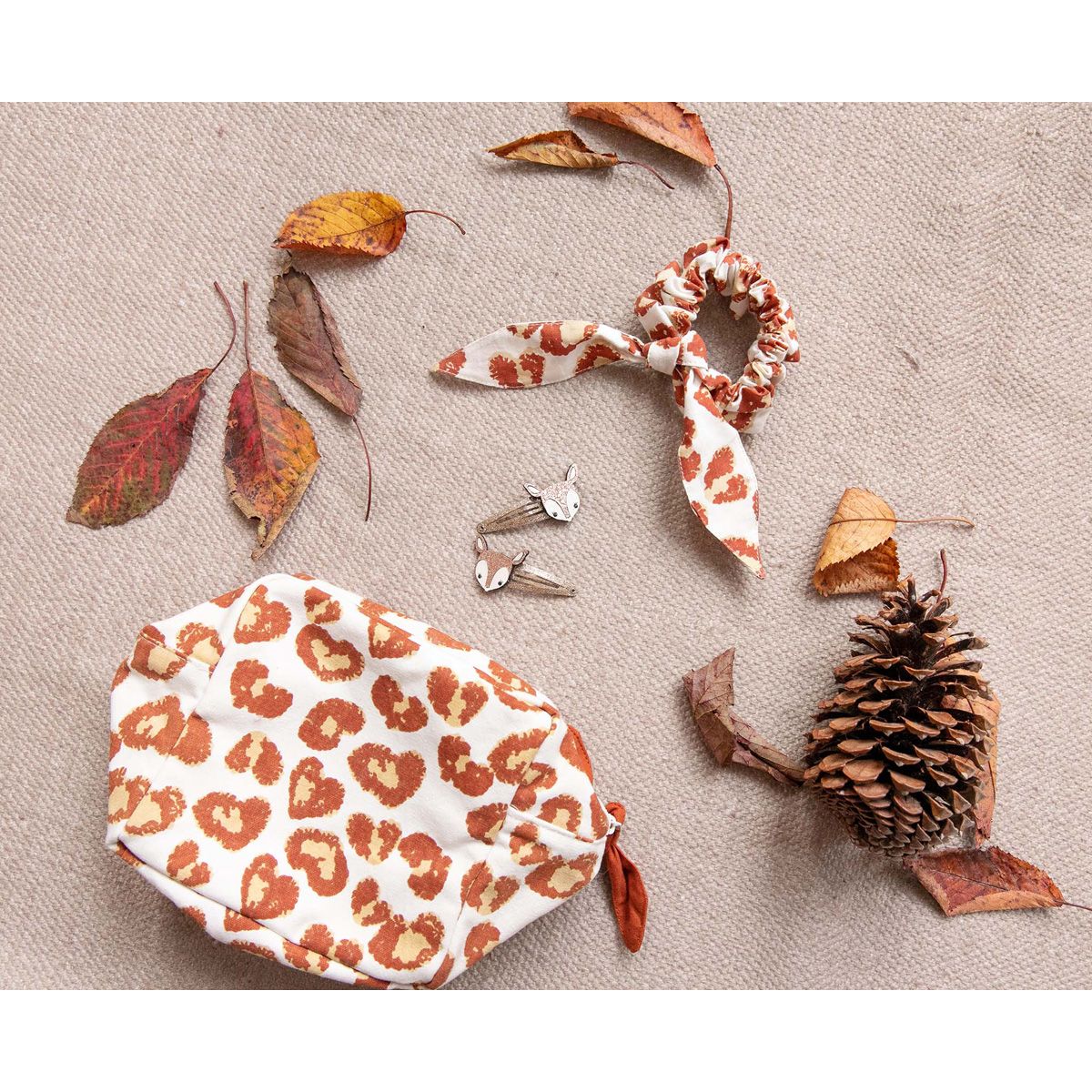 Lot de 2 barrettes biche Roodoudou