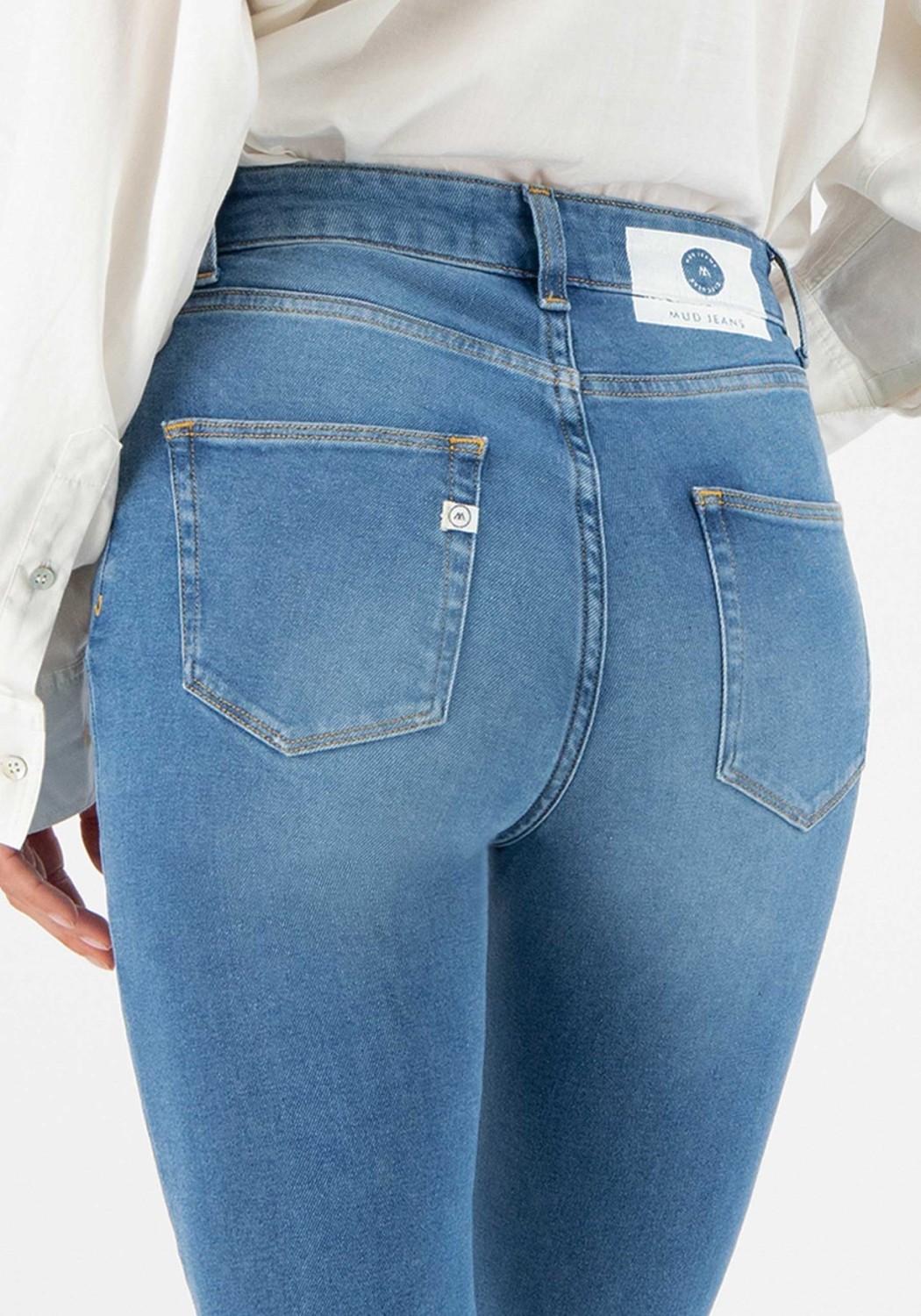 Mud Jeans Damenjeans Mud Jeans Skinny Hazen pure blue kaufen