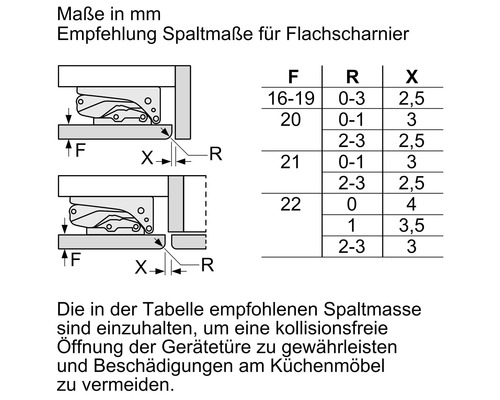 Bosch GUN21ADE0 vriezer, afmetingen (B x H x D): 59,8 x 82 x 54,8 cm, vriesvak: 85 l