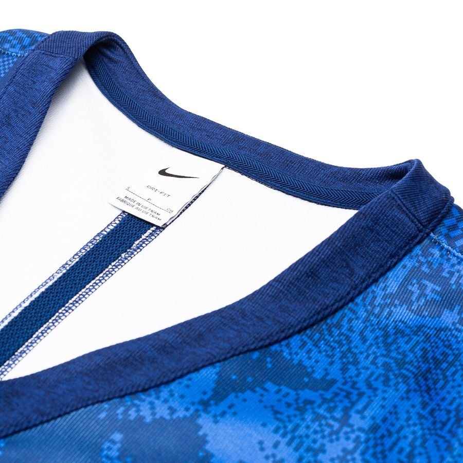 Angleterre Cardigan Maillot Dri-FIT Player - Bleu/Rouge