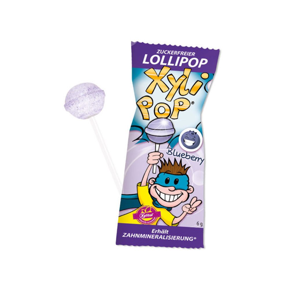 Miradent XyliPOP Lolli Blaubeere