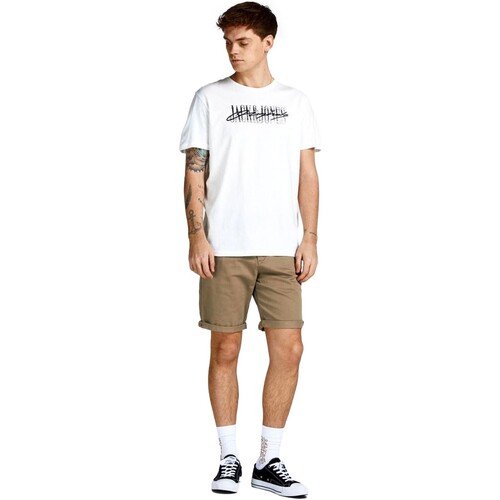 Jack & Jones - CHINOS CORTOS HOMBRE JACK & JONES 12165604 Marrón