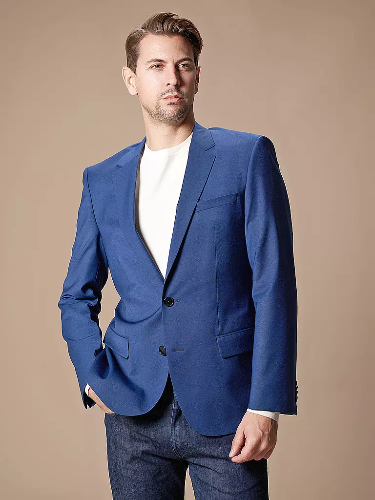 HUGO Sakko Slim Fit HENRY blau