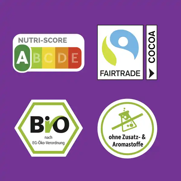 Kids Bio Bibis Knusper Kugeln Kakao, Blaubeere & Erdbeere
