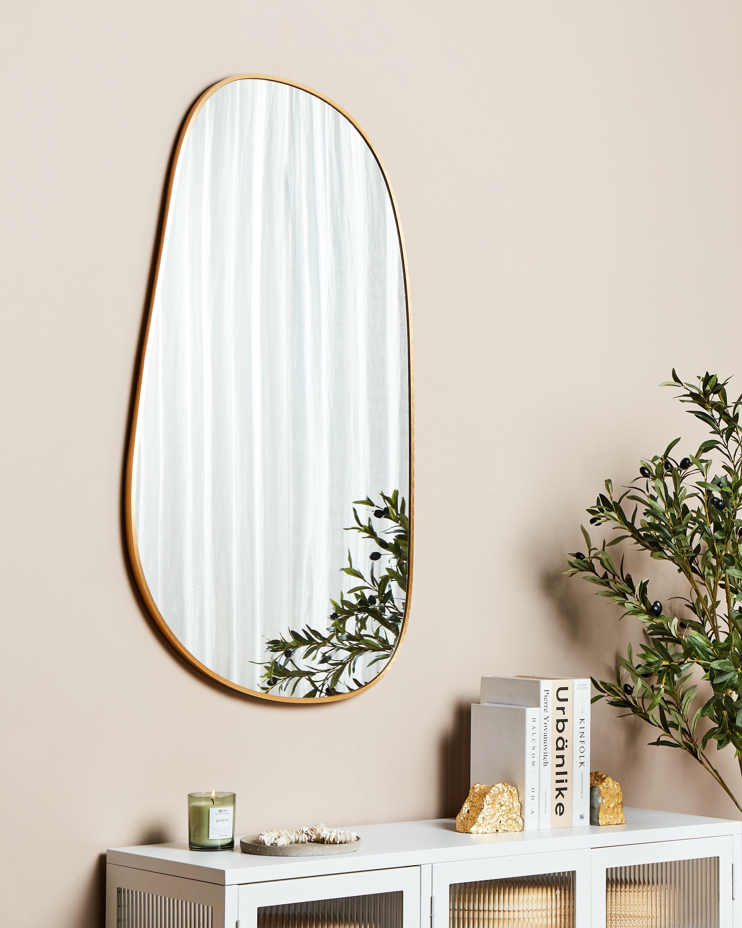Wandspiegel VERNAIS 60 cm 110 cm Metaal Goud