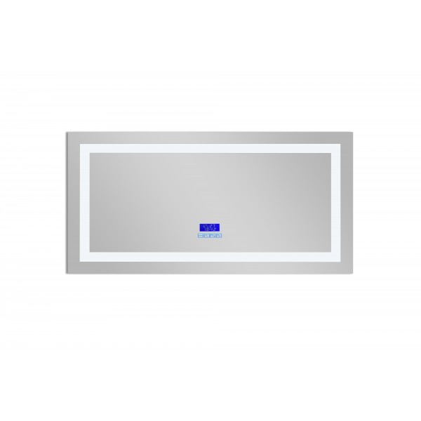 Badstuber spiegel met LED verlichting 120x60cm