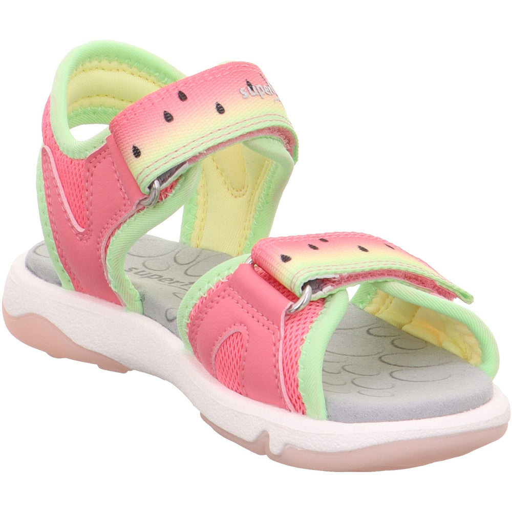 Køb Superfit Pink/Lightgreen Pebbles Sandal
