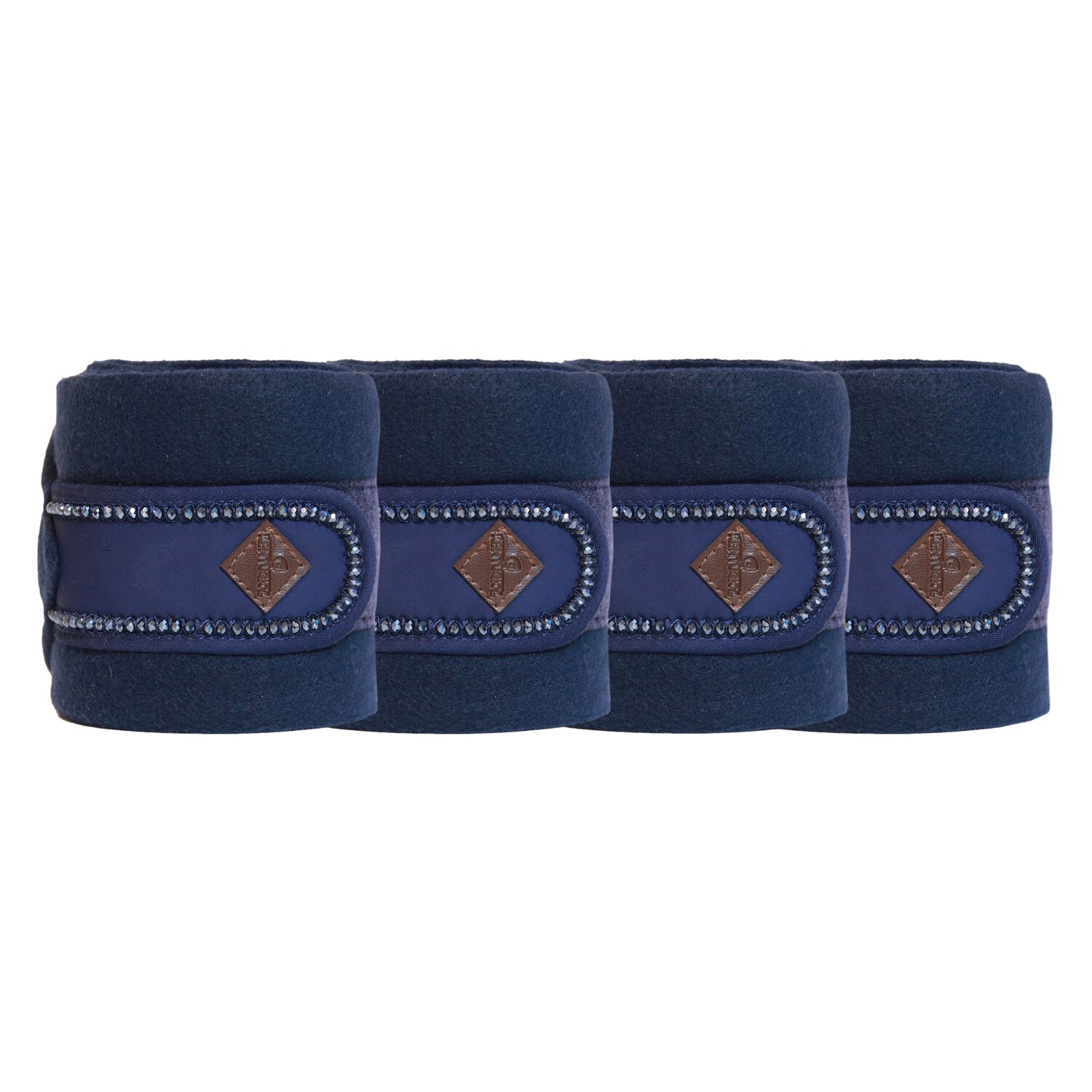 KENTUCKY Fleecebandagen Pearls  - navy
