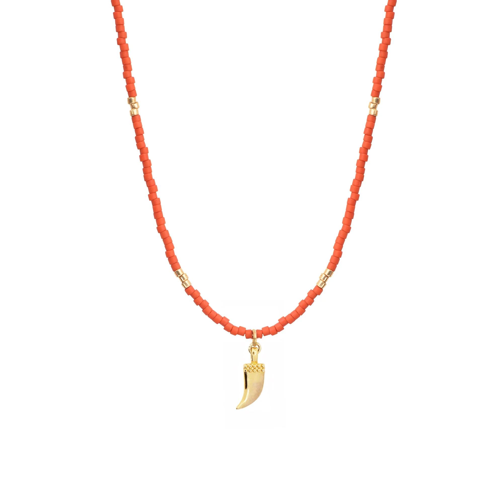 COLOR SHARK - Collier | Orange