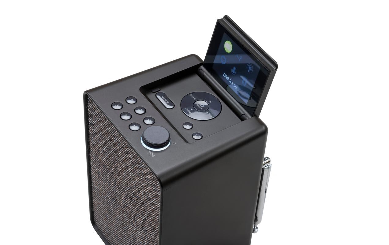 Internet Radio Evoke Spot Coffee Black<br>Evoke Spot kompaktes Musiksystem in Coffee Black