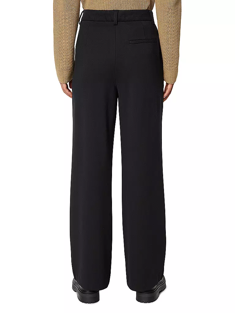 MARC O'POLO Hose Relaxed Fit schwarz