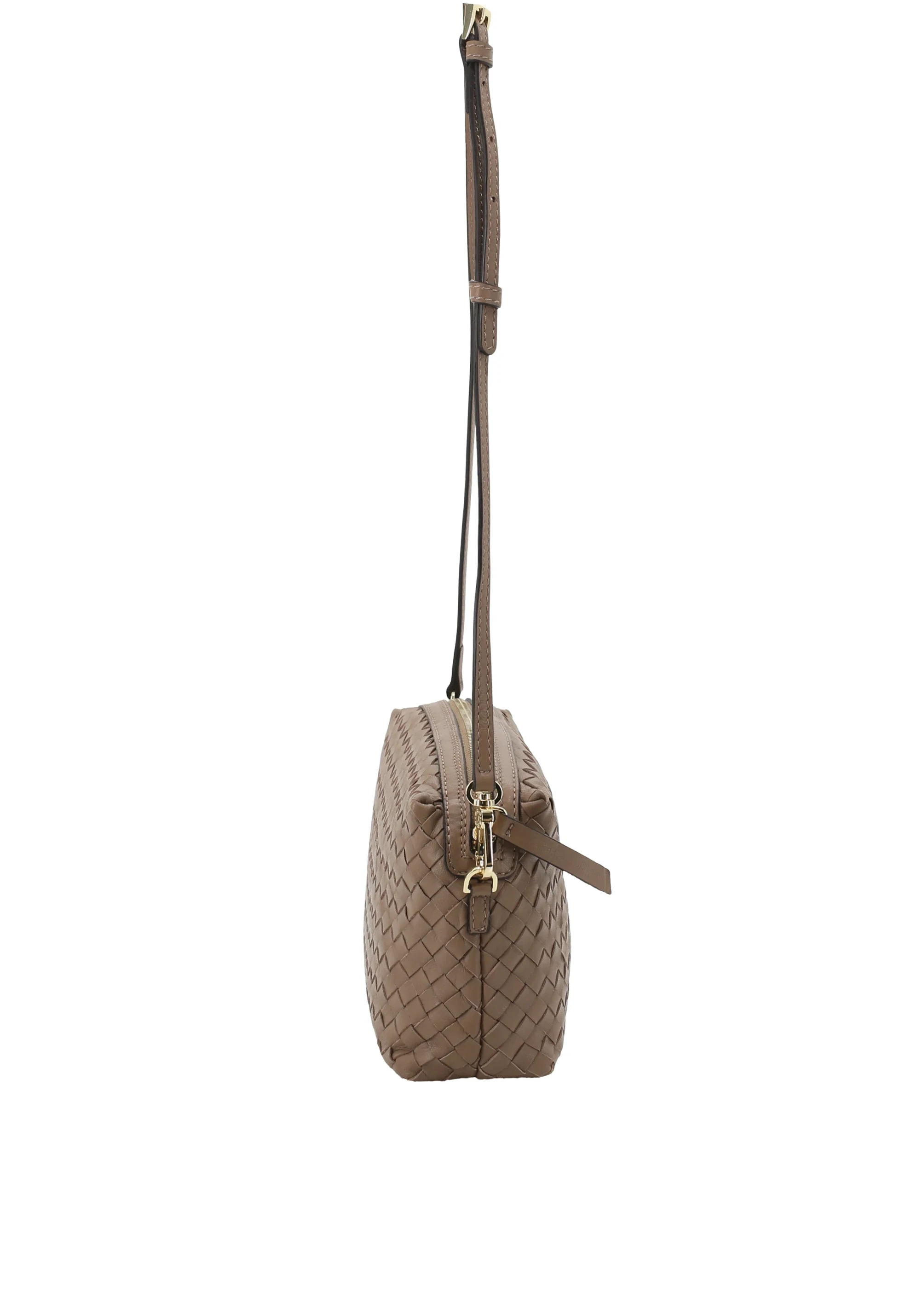 Cross body bag KAIA Leather Piuma woven Standard