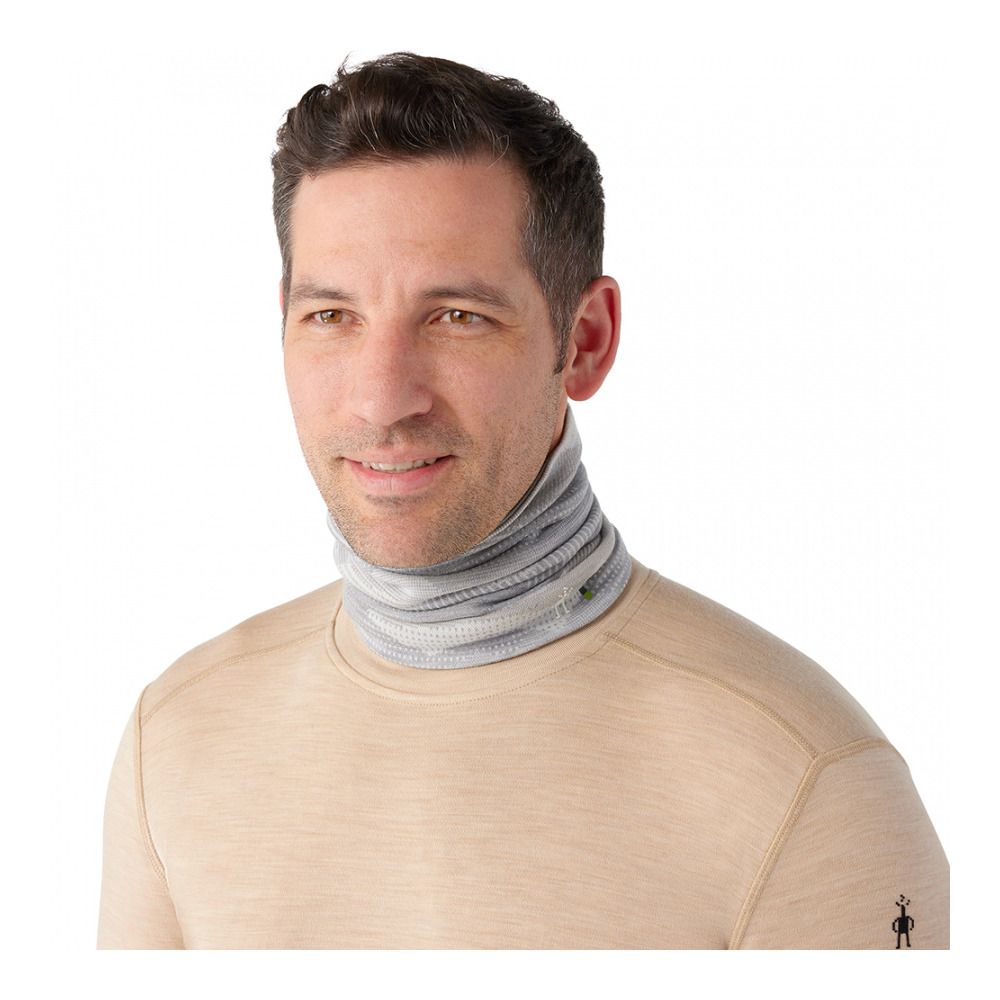 Smartwool THERMAL MERINO REVERSIBLE - Tour de cou Homme light grey